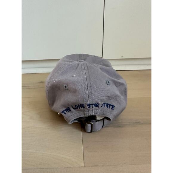 Mens Texas Gray Cotton Baseball Hat Men's Souvenir Adjustable Cap USA - Picture 2 of 4